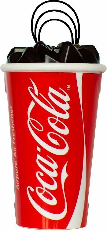 Car Air Freshener 'Coca-Cola' - Airpure Car Air Freshener Coca-Cola 3D Original — photo N3