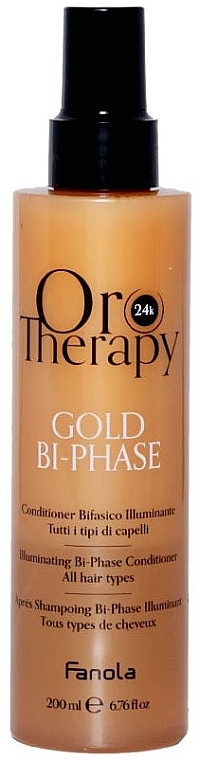 Conditioner - Fanola Oro Therapy Gold 24K Condicioner All Hair Types — photo N1