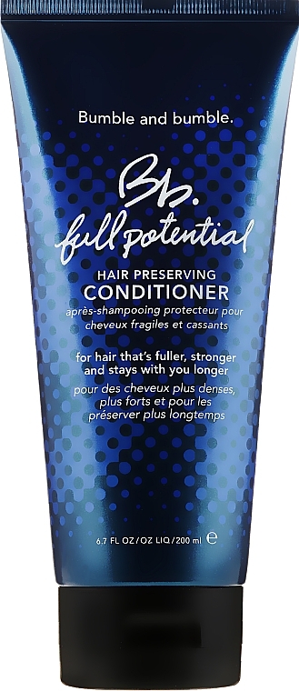 Strengthening Hair Conditioner - Bumble and bumble Full Potential Hair Preserving Conditioner — photo N1