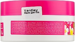 Body Butter - Yardley Flowerazzi Magnolia & Pink Orchid Moisturising Body Butter — photo N2