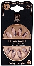 False Nail Set - Sosu by SJ Salon Nails In Seconds Falling For You — photo N1