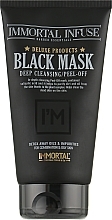 Fragrances, Perfumes, Cosmetics Peel-Off Black Mask - Immortal Infuse Peel-Off Black Mask