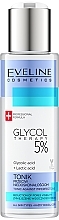 Fragrances, Perfumes, Cosmetics Face Tonic 5% - Eveline Glycol Therapy Tonik Przeciw Niedoskonałościom 5% 