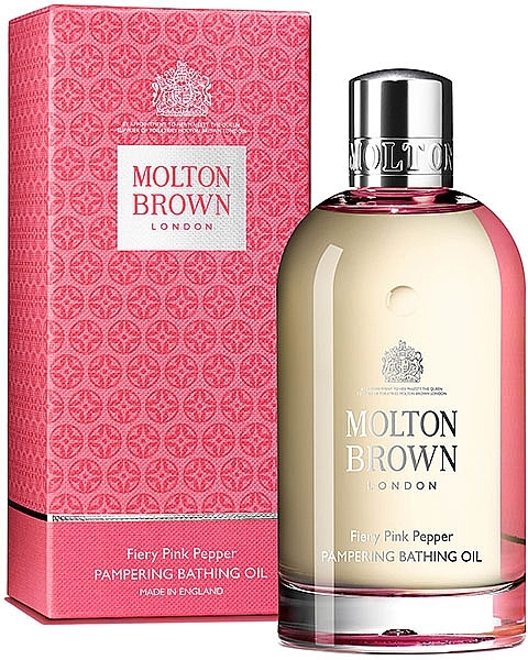 Molton Brown Fiery Pink Pepper Pampering Bathing Oil - Bath Oil — photo N1