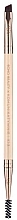 Fragrances, Perfumes, Cosmetics Dual-Ended Brow Brush, K13 - Boho Beauty X Communicative Brush