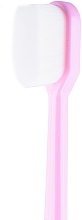 Microfiber Toothbrush, soft, pink - Kumpan M04 Microfiber Toothbrush — photo N2