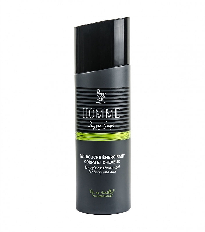Shower Gel for Body and Hair - Peggy Sage Homme Energizing Shower Gel For Body And Hair — photo N1