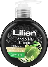 Hand and Nail Cream ‘Olive Oil’ - Lilien Olive Oil Hand & Nail Cream — photo N2