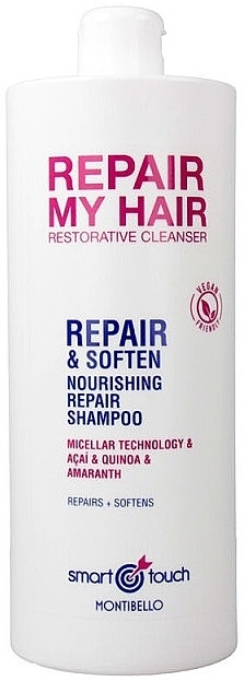 Micellar Shampoo - Montibello Smart Touch Repair My Hair Shampoo — photo N1