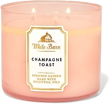 Fragrances, Perfumes, Cosmetics Bath and Body Works Champagne Toast White Barn - Scented Candle