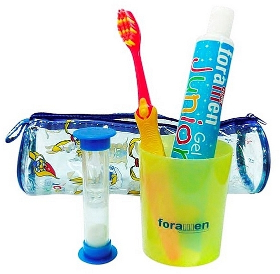 Children's Dental Hygiene Set, 5 products - Foramen Junior Set — photo N1