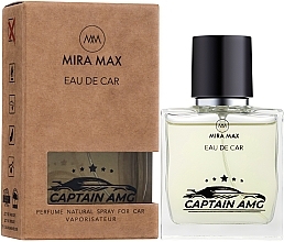 Car Perfume - Mira Max Eau De Car Captain AMG Perfume Natural Spray For Car Vaporisateur — photo N1