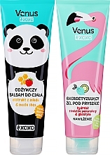 Set - Venus XOXO Energy & Nutrition (sh/gel/250ml + b/balm/250ml) — photo N2