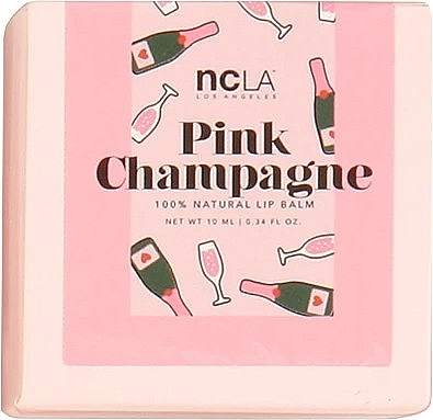 Pink Champagne Lip Balm - NCLA Beauty Balm Babe Pink Champagne Lip Balm — photo N4