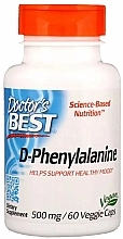 D-Phenylalanine, 500 mg - Doctor's Best D-Phenylalanine — photo N1