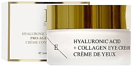 Fragrances, Perfumes, Cosmetics ヒアルロン酸とコラーゲンを配合したアイクリーム - ErthSkin London Hyaluronic Acid + Collagen Pro-Age Eye Cream