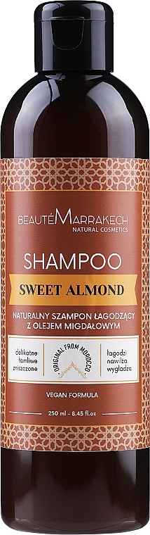 Sweet Almond Oil Shampoo - Beaute Marrakech — photo N2