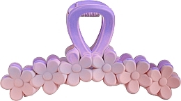 Fragrances, Perfumes, Cosmetics Hair Clip, 28311, Purple & Beige - Top Choice Hair Ornaments