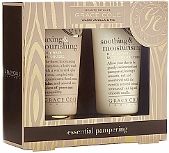 Fragrances, Perfumes, Cosmetics Set - Grace Cole Warm Vanilla & Fig Essential Pampering (sh/gel/50ml + b/lot/50ml)