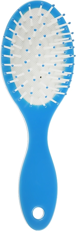 Kids Hair Brush, 7035 "Mickey Mouse", light blue - La Rosa — photo N2