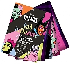 Fragrances, Perfumes, Cosmetics Face Mask Set - Mad Beauty Disney Pop Villains Face Mask Collection (f/mask/4x25ml)