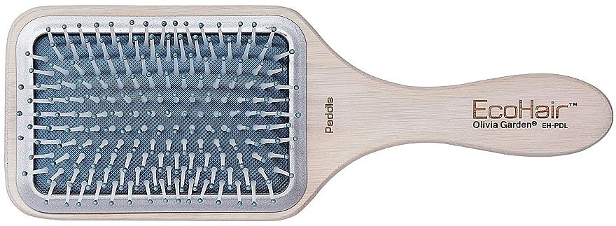 Massage Hair Brush - Olivia Garden EcoHair Paddle  — photo N1