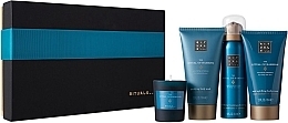 Fragrances, Perfumes, Cosmetics Set - Rituals The Ritual of Hammam Small Set (sh/foam/50ml + b/cr/70ml + b/scrub/70g + candle/25g)