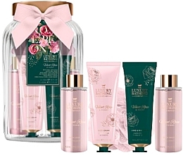 Fragrances, Perfumes, Cosmetics Set, 6 products - Grace Cole The Luxury Bathing Company Velvet Rose And Peony Pure Indulgence