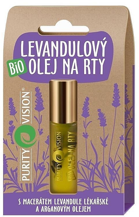 Lavender Lip Oil - Purity Vision Bio Lip Oil — photo N3