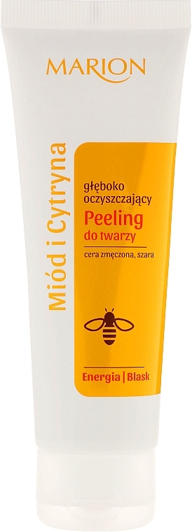 Deep Cleansing Facial Peeling "Honey and Lemon" - Marion — photo N2