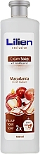 Fragrances, Perfumes, Cosmetics Macadamia Liquid Cream Soap - Lilien Macadamia Cream Soap (refill)