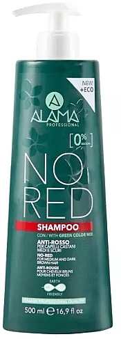 No Red Shampoo for Medium & Dark Chestnut Hair - Alama No Red Shampoo — photo N1