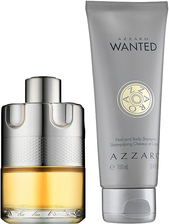 Azzaro Wanted Set - Set (edt/100ml + shm/100ml) — photo N3