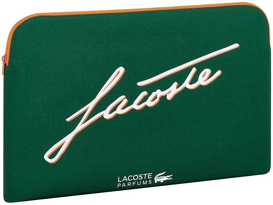 GIFT! Bag, green - Lacoste L12.12. Pouch — photo N1