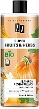 Fragrances, Perfumes, Cosmetics Repair Shampoo - AA Super Fruits & Herbs Shampoo Pumpkin & Jasmine