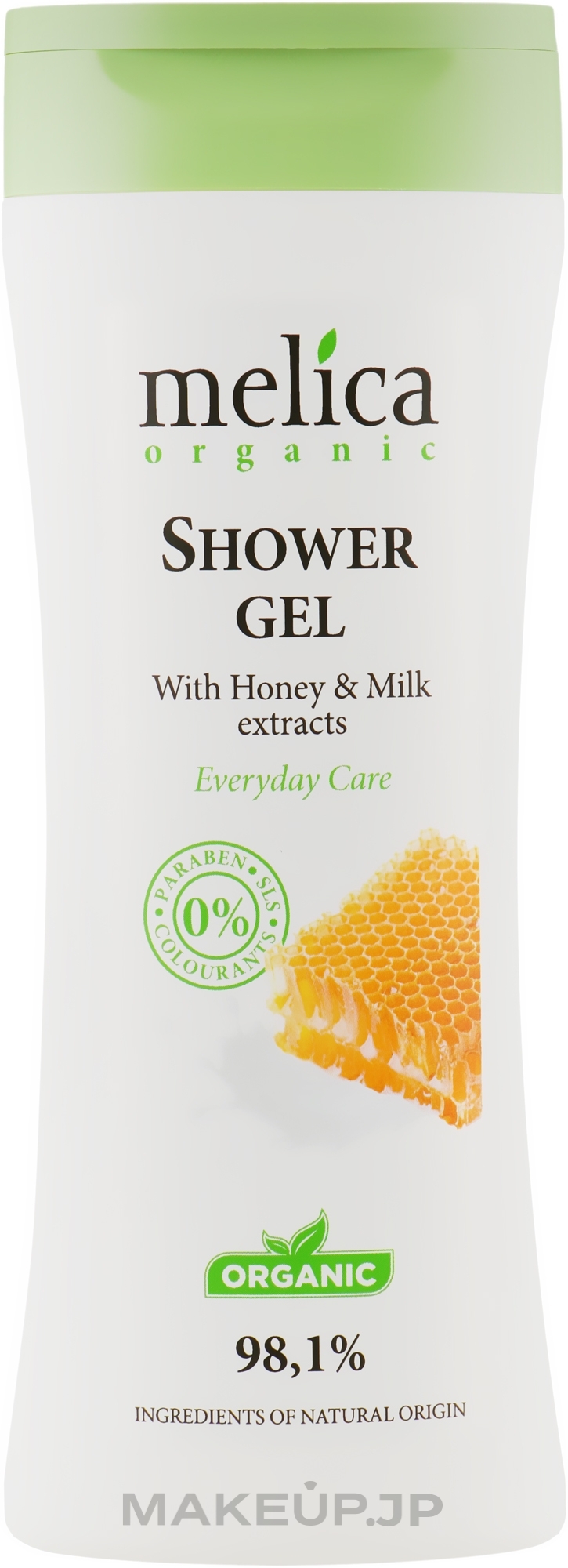 Honey and Milk Shower Gel - Melica Organic Shower Gel — photo 250 ml