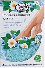 Deodorant Foot Salt Bath with Cooling Effect - Aqua Cosmetics — photo N3