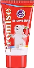 Fragrances, Perfumes, Cosmetics Strawberry Kids Toothpaste, 3-6 years - Mattes Promise Strawberry Children's Toothpaste