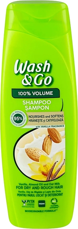 Vanilla Scented Hair Shampoo - Wash&Go Shampoo — photo N1