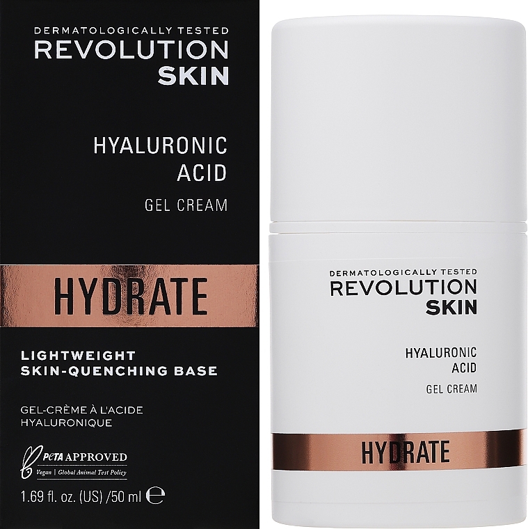 Light Face Gel-Cream - Revolution Skin Hydrate Gel-Cream — photo N2