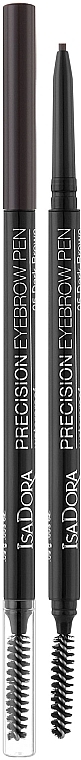 Automatic Waterproof Eyebrow Pen with Brush - IsaDora Precision Eyebrow Pen Waterproof — photo N2