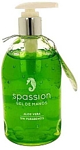Fragrances, Perfumes, Cosmetics Liquid Hand Soap - Spassion Aloe Vera Hand Soap