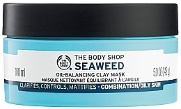 Fragrances, Perfumes, Cosmetics Balancing Clay Mask - The Body Shop Seaweed Oil Balancing Clay Mask