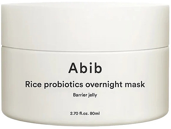 Rice Probiotic Night Mask - Abib Rice Probiotics Overnight Mask Barrier Jelly — photo N1