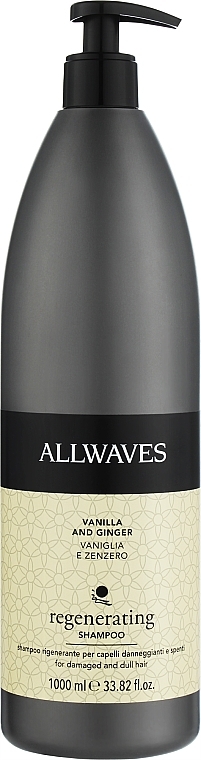 Regenerating Vanilla & Ginger Shampoo - Allwaves Regenerating Shampoo — photo N1