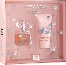 Fragrances, Perfumes, Cosmetics Escada Celebrate Life - Set (edp/30ml + b/lot/50ml)