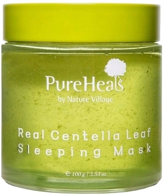 Centella Leaf Night Mask - PureHeal's Real Centella Leaf Sleeping Mask — photo N1