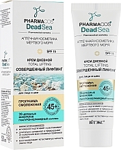 Fragrances, Perfumes, Cosmetics Face & Neck Day Cream 45+ 'Perfect Lifting' SPF15 - Vitex Pharmacos Dead Sea