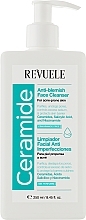 Cleansing Gel Against Age Spots - Revuele Ceramide Anti-Blemish Face Cleanser For Acne-Prone Skin — photo N1