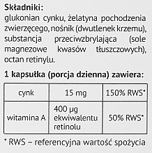 Cynk Plus A Dietary Supplement - Farmapol — photo N7